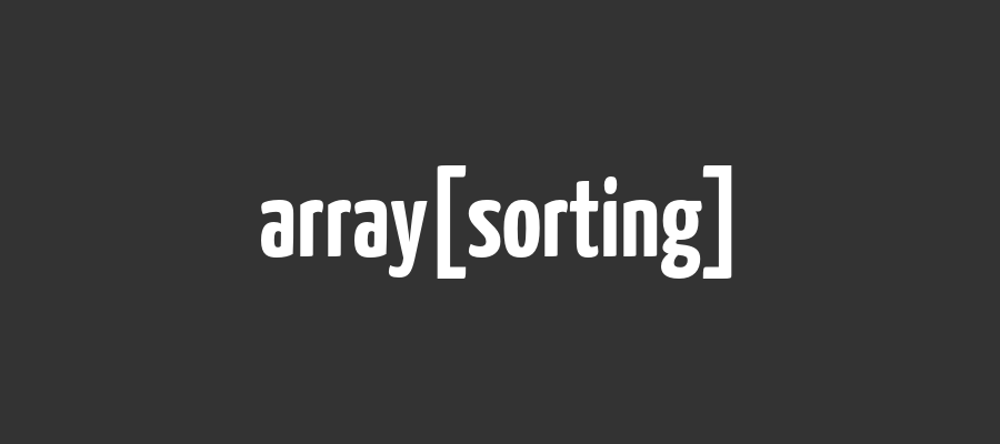 PHP array sorting
